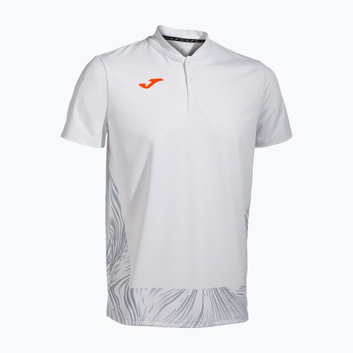 Pánske tenisové tričko Joma Challenge Polo white 3