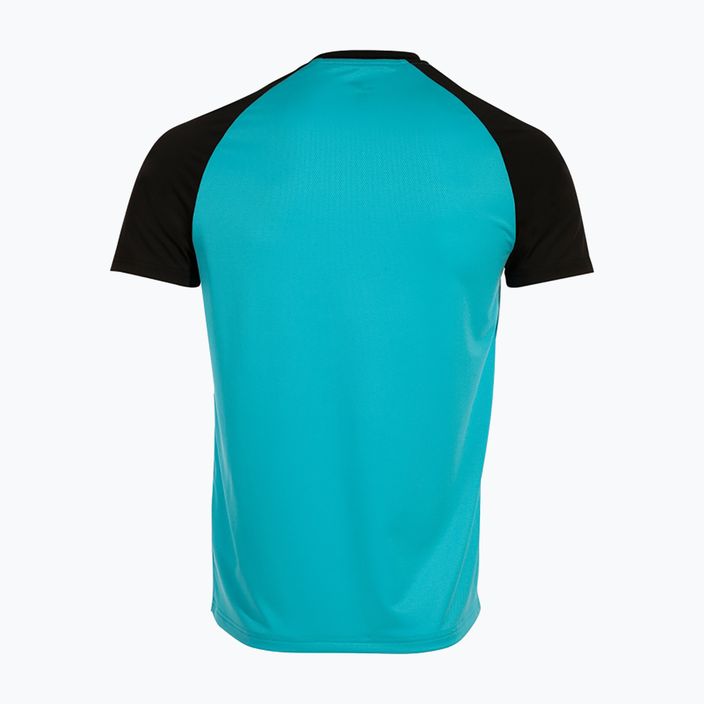 Pánske bežecké tričko Joma Elite X turquoise 103101.011 2