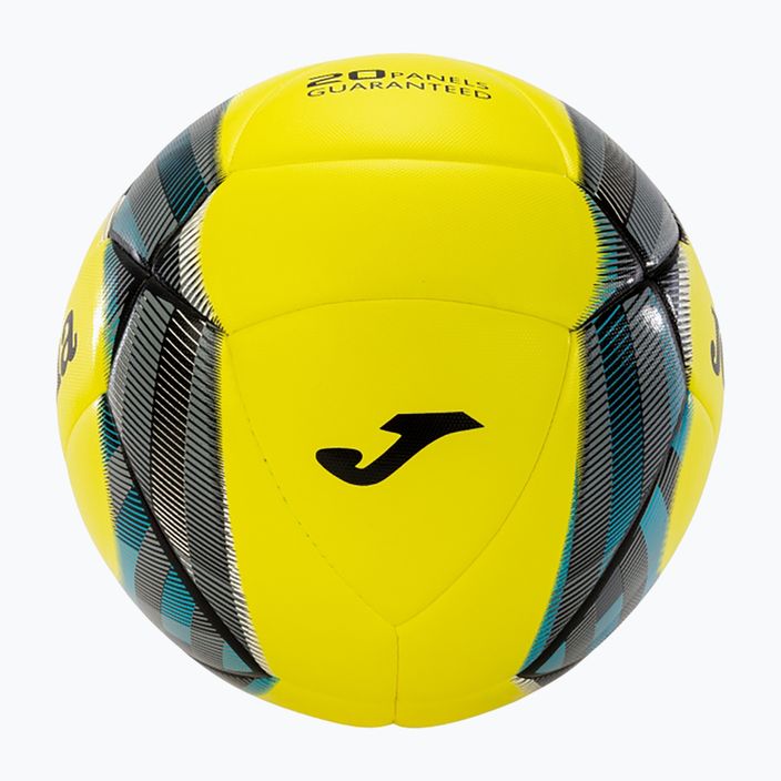 Futbalová lopta Joma Evolution III žltá/čierna/modrá veľkosť 5 2