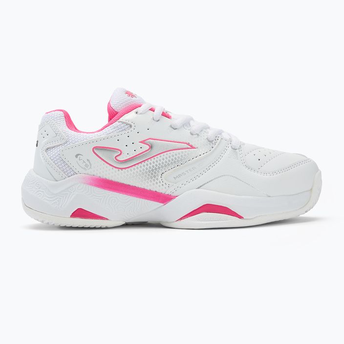 Detská tenisová obuv Joma Master 1000 JR C white/ fuchsia 2