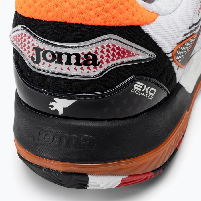 Pánska tenisová obuv Joma Point white/black/orange 9