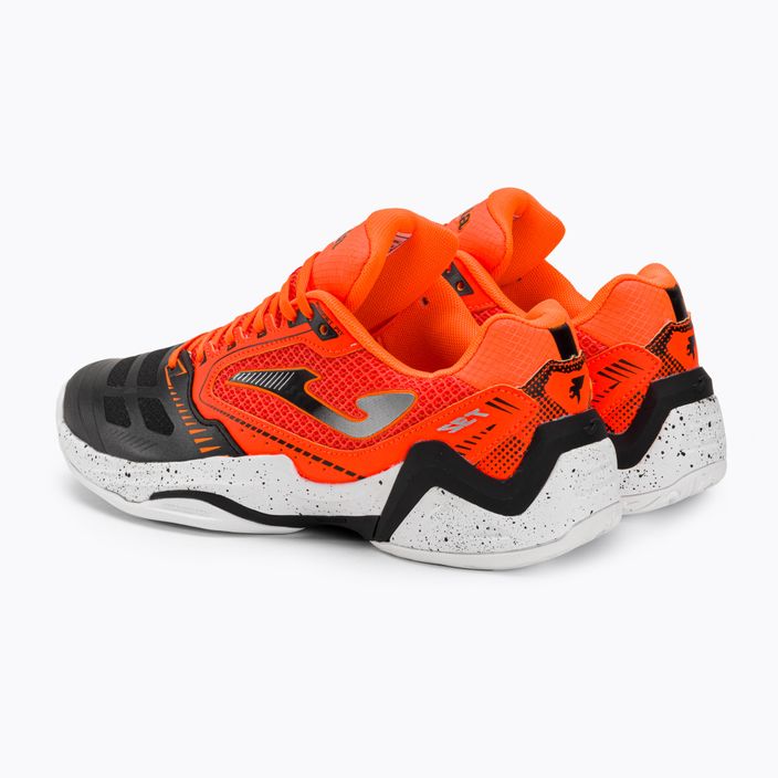 Pánska tenisová obuv Joma Set AC orange/black 3