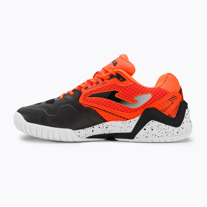 Pánska tenisová obuv Joma Set AC orange/black 10