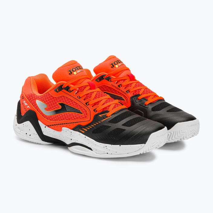 Pánska tenisová obuv Joma Set orange/black 4