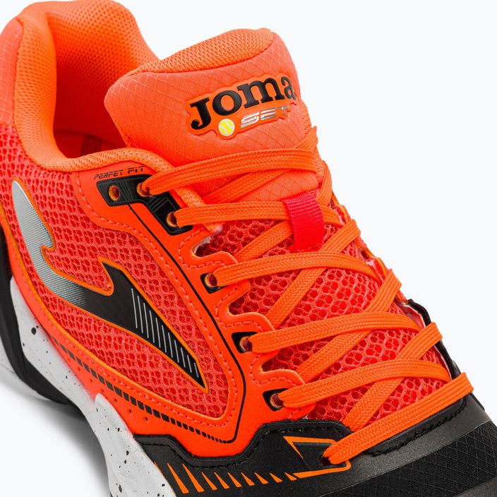 Pánska tenisová obuv Joma Set orange/black 8