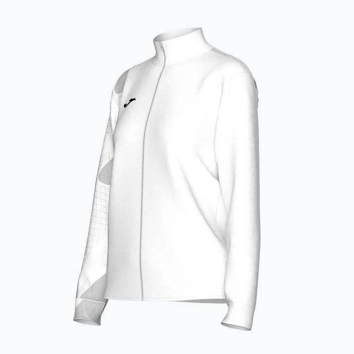 Dámska tenisová mikina Joma Challenge Full Zip white 2