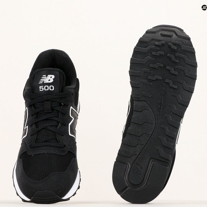 New Balance pánska obuv GM500V2 black / white 12