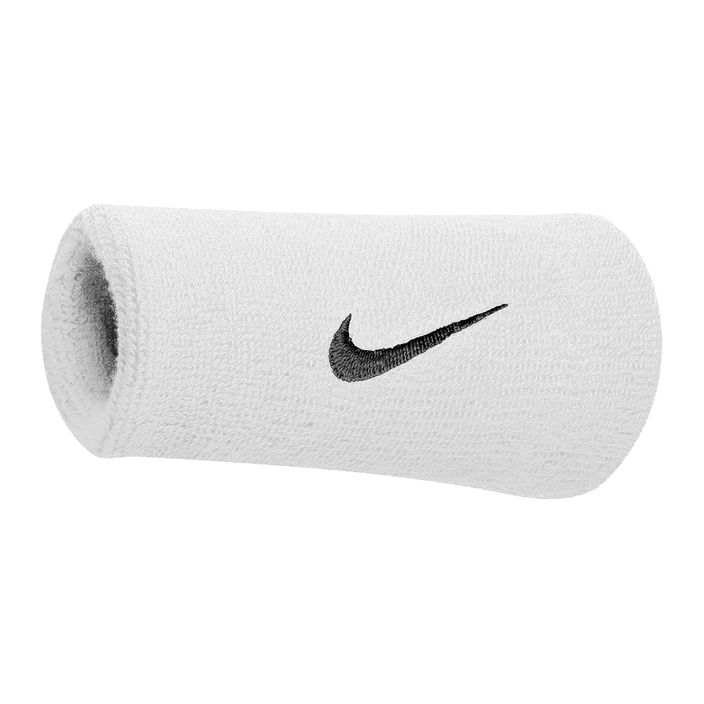 Náramky Nike Swoosh Doublewide Wristbands biele NNN05-101 2