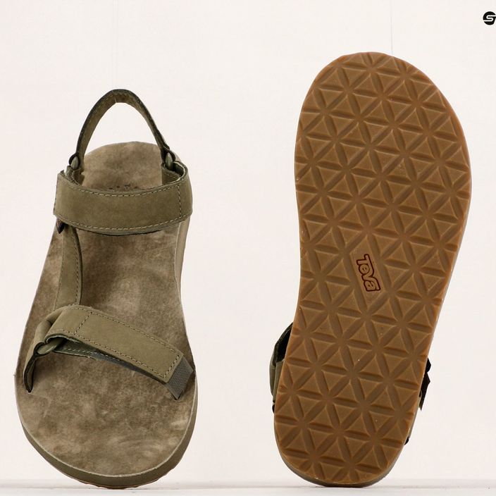 Pánske turistické sandále Teva Original Universal Leather burnt olive 10