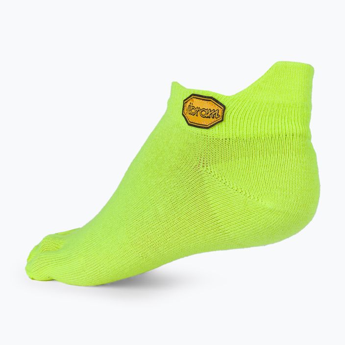 Ponožky Vibram Fivefingers Athletic No-Show žlté S18N02 2