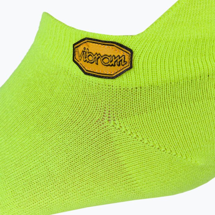 Ponožky Vibram Fivefingers Athletic No-Show žlté S18N02 3