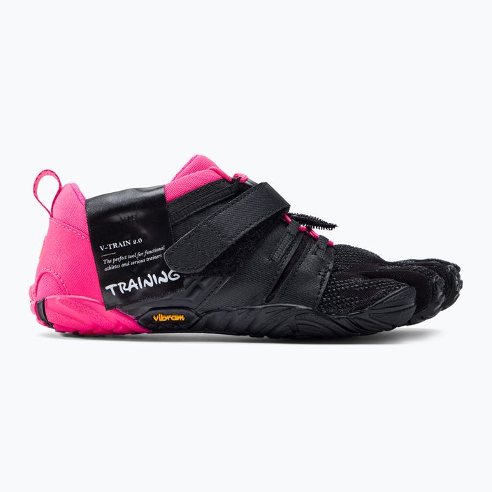Dámska tréningová obuv Vibram Fivefingers V-Train 2.0 black-pink 20W770336 2