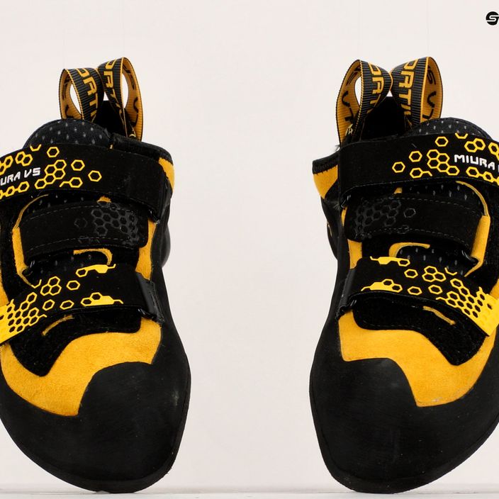 LaSportiva Miura VS pánska lezecká obuv black/yellow 40F999100 18