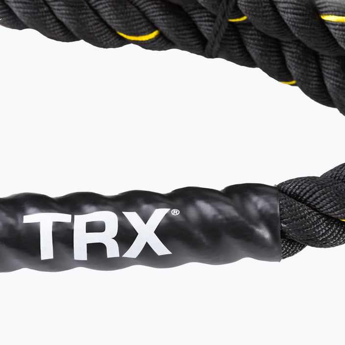 TRX tréningové lano 3,8 cm x 15,24 m čierne EXROPE-50 2