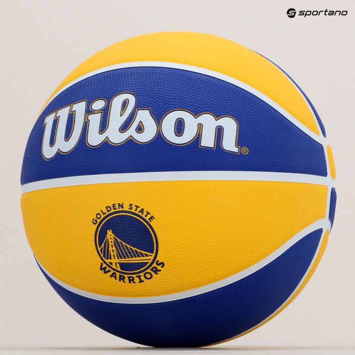 Wilson NBA Team Tribute Golden State Warriors basketbal modrý WTB1300XBGOL veľkosť 7 6