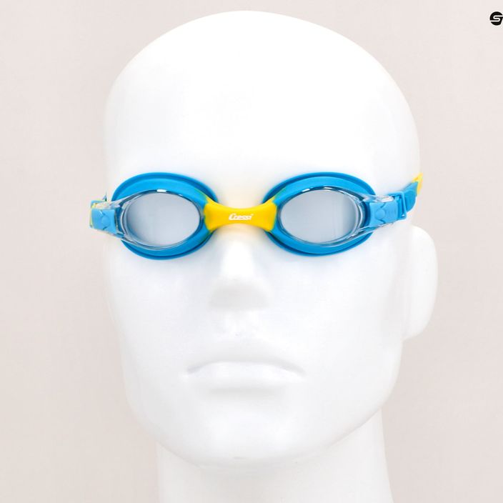 Detské plavecké okuliare Cressi Dolphin 2.0 modré/žlté USG010210 7