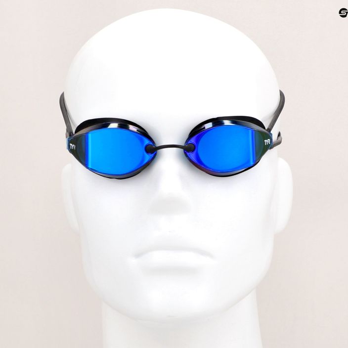 Plavecké okuliare TYR Tracer-X Racing Mirrored čierno-modré LGTRXM_422 9