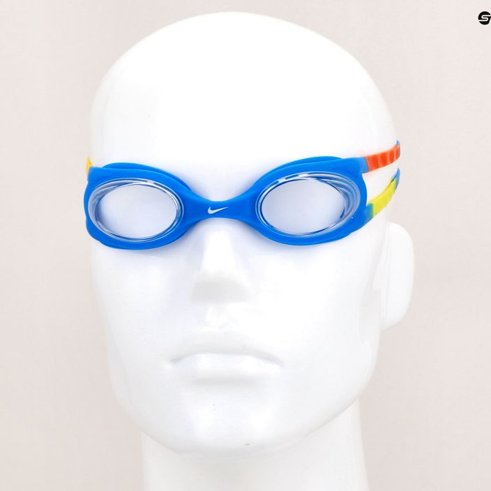 Detské plavecké okuliare Nike Easy Fit 401 modré NESSB166 7