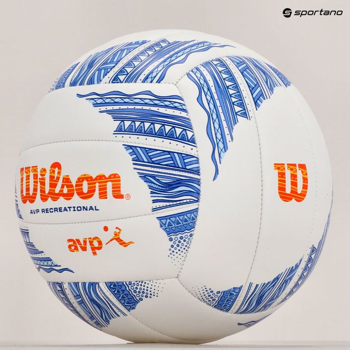 Wilson volejbal Avp Modern Vb white and blue WTH305201XB veľkosť 5 6