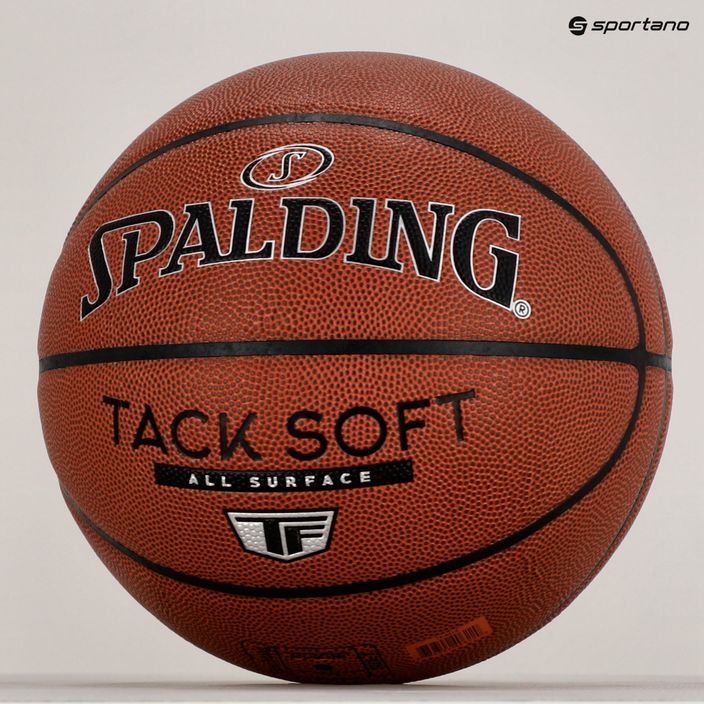 Spalding Tack Soft basketbal hnedý 76941Z veľkosť 7 5
