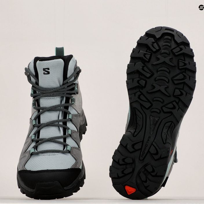 Dámske trekové topánky Salomon Quest Rove GTX quarry/qush/black 20