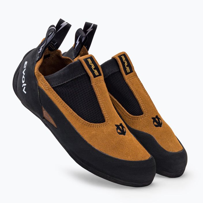Pánska lezecká obuv Evolv Rave 4500 orange/black 66-0000004105 4