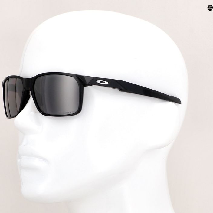 Oakley Portal X leštené čierne/prizm black polarizačné slnečné okuliare 14