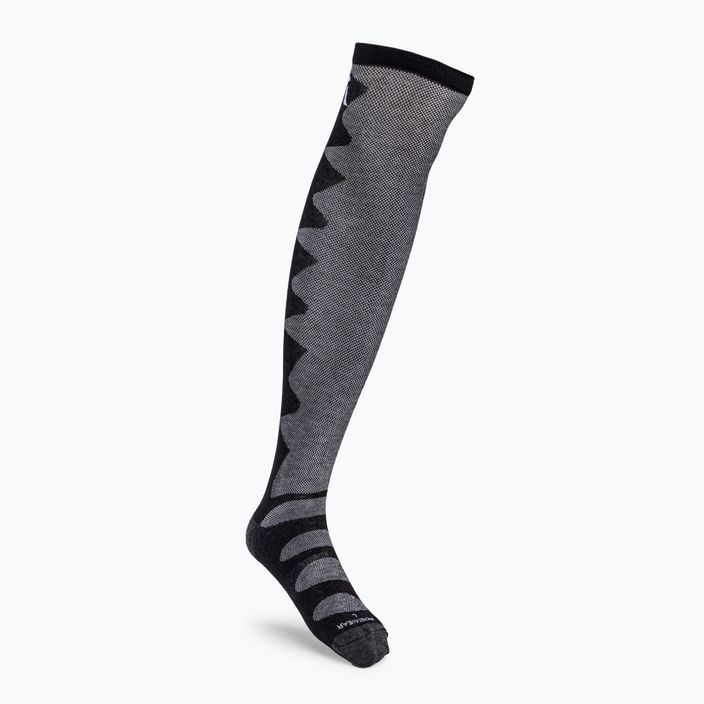 Incrediwear Sport Tenké vysoké kompresné ponožky čierne KP202
