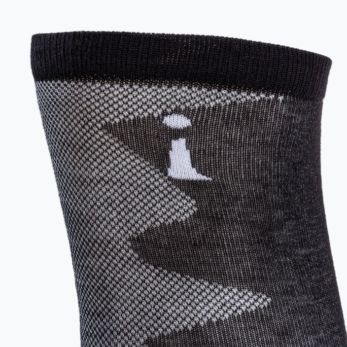 Incrediwear Sport Tenké vysoké kompresné ponožky čierne KP202 3