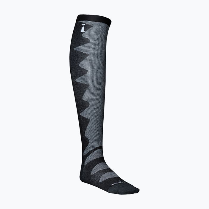 Incrediwear Sport Tenké vysoké kompresné ponožky čierne KP202 4