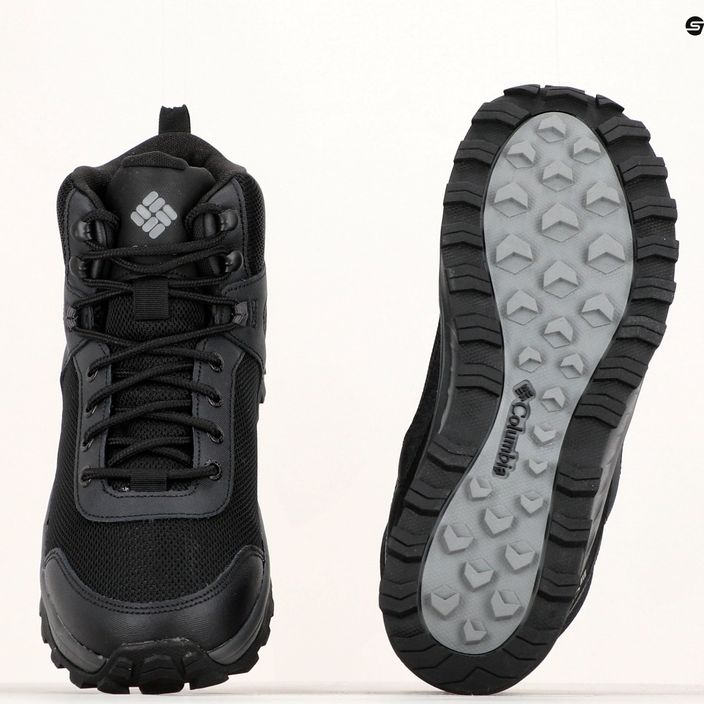 Columbia Trailstorm Ascend Mid WP pánske trekové topánky black/dark grey 15