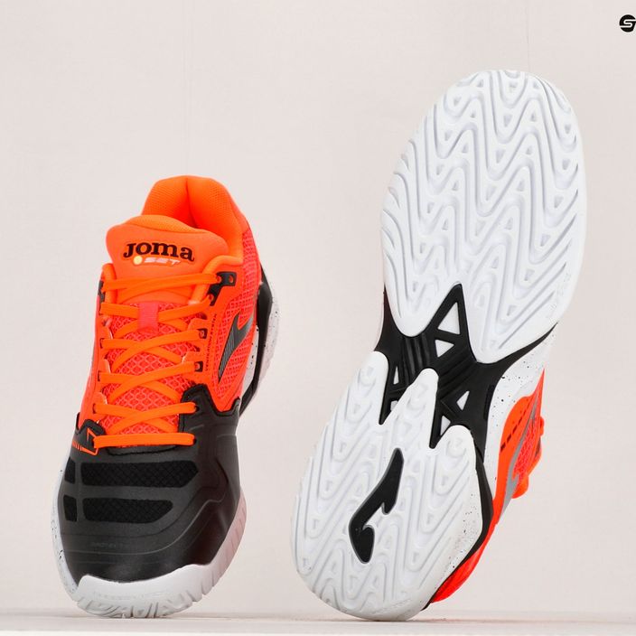 Pánska tenisová obuv Joma Set AC orange/black 17