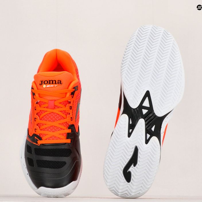 Pánska tenisová obuv Joma Set orange/black 17