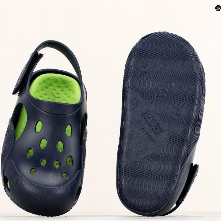 RIDER Comfy Baby modro-zelené sandále 14