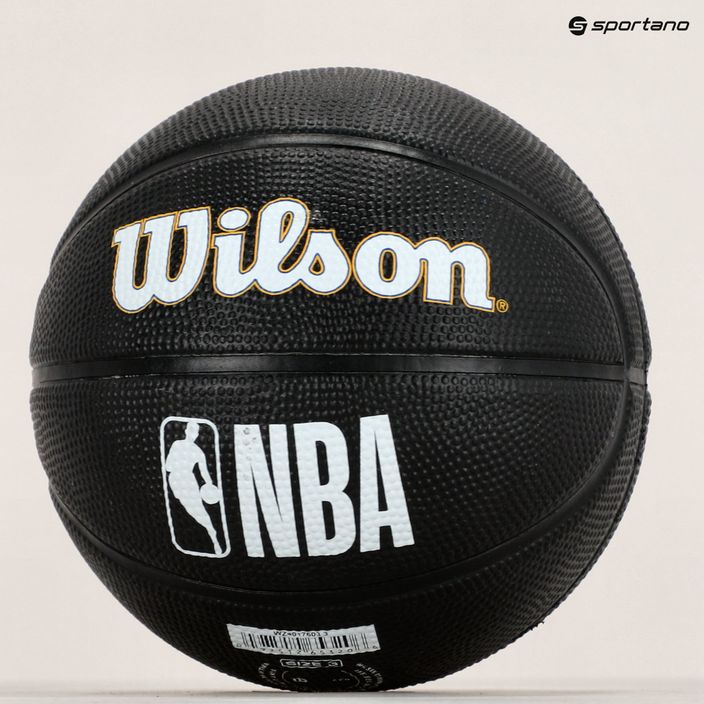Wilson NBA Tribute Mini Golden State Warriors basketbal WZ4017608XB3 veľkosť 3 9