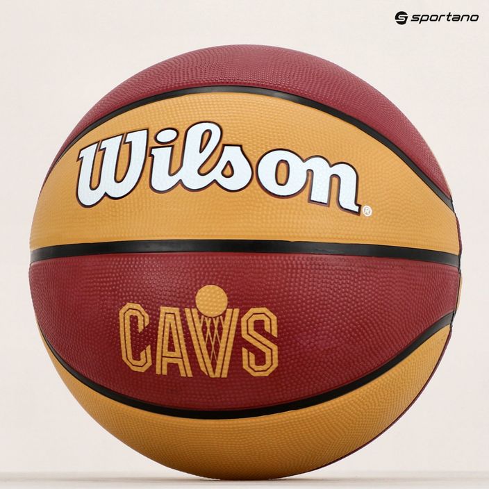Wilson NBA Team Tribute Cleveland Cavaliers basketbal WZ4011601XB7 veľkosť 7 4