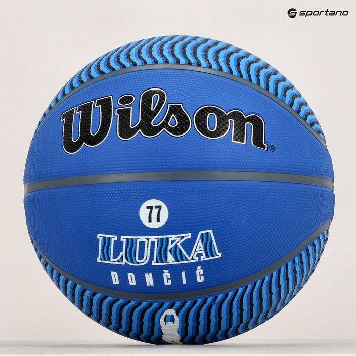 Wilson NBA Player Icon Outdoor Luka basketbal WZ4006401XB7 veľkosť 7 10