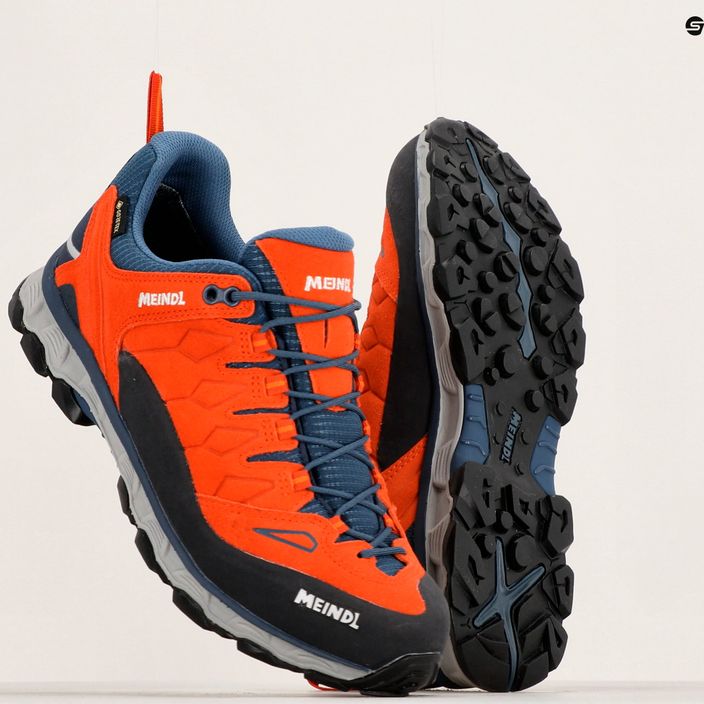 Pánske trekingové topánky Meindl Lite Trail GTX oranžové 3966/24 12