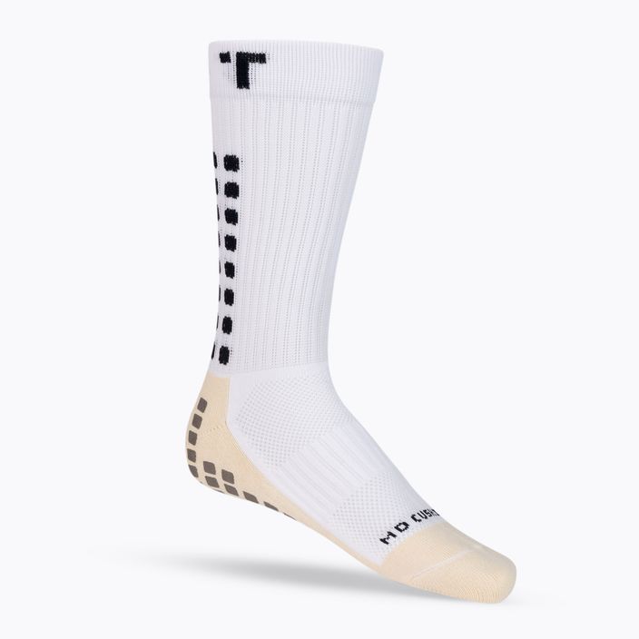 TRUsox Mid-Calf Cushion futbalové ponožky biele CRW300