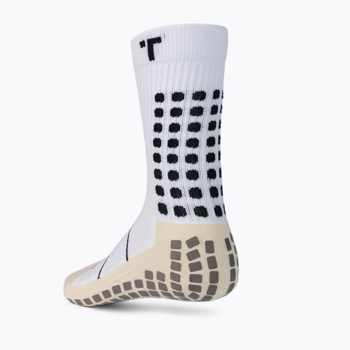 TRUsox Mid-Calf Tenké futbalové ponožky biele CRW300 3