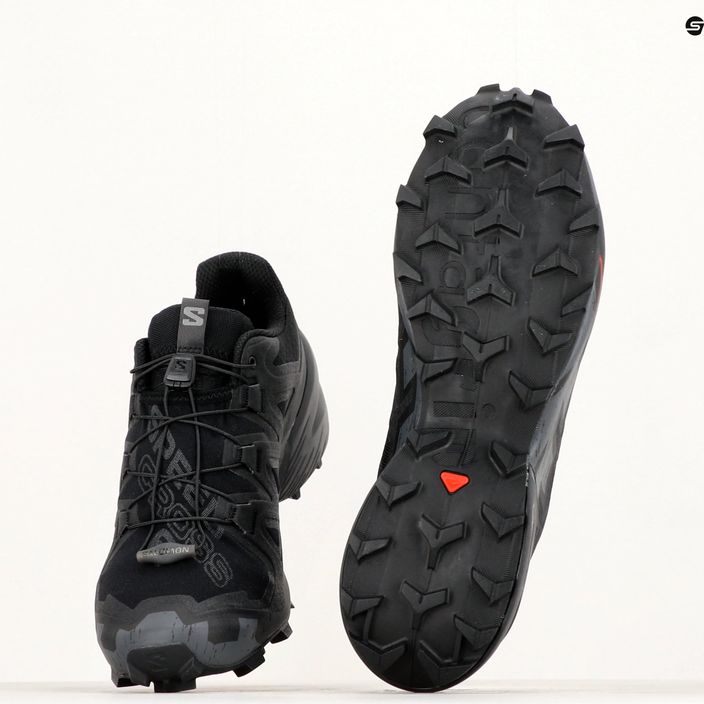 Pánska bežecká obuv Salomon Speedcross 6 black/black/phantom 15