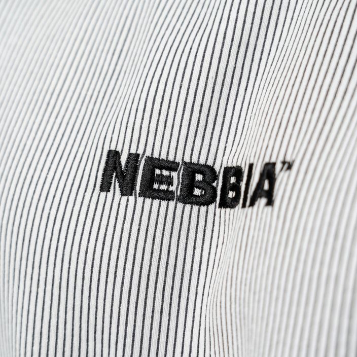 Pánska mikina NEBBIA Signature svetlo šedá 5
