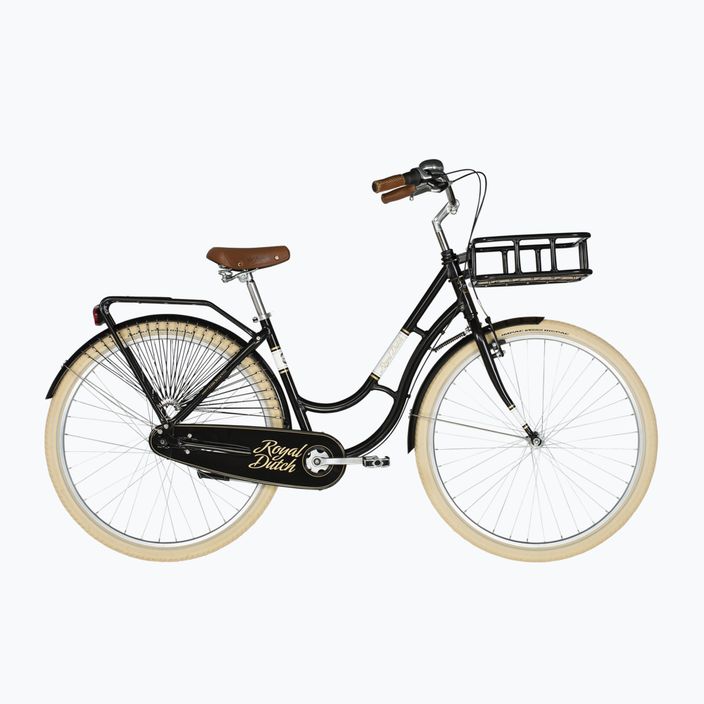 Kellys Royal Dutch 460 mestský bicykel čierny 72362 6