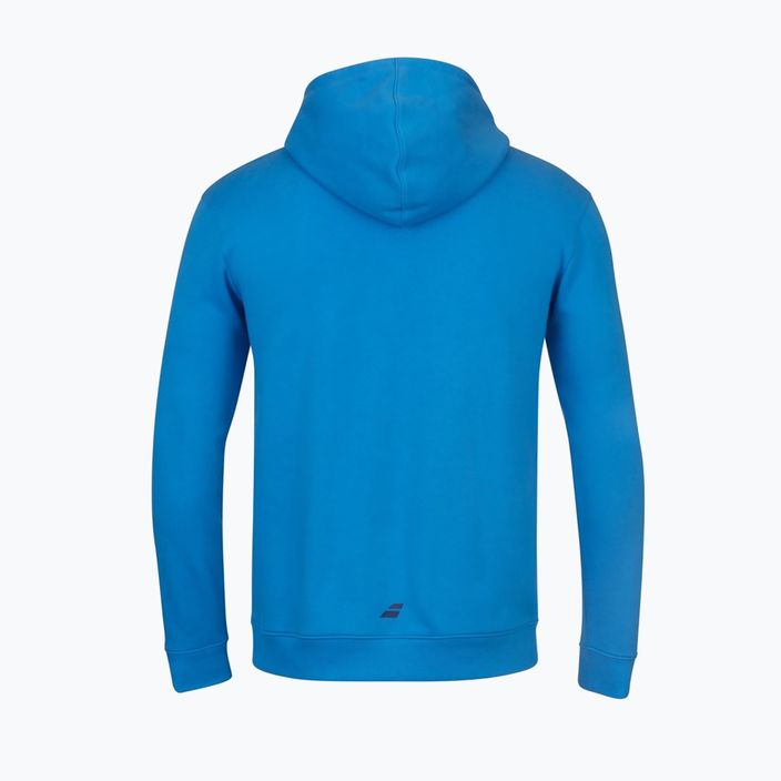 Pánska mikina Babolat Exercise Hood Sweatshirt blue aster 3