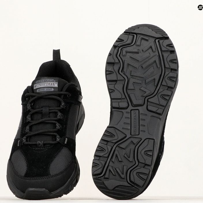 Pánske trekové topánky SKECHERS Oak Canyon black 18