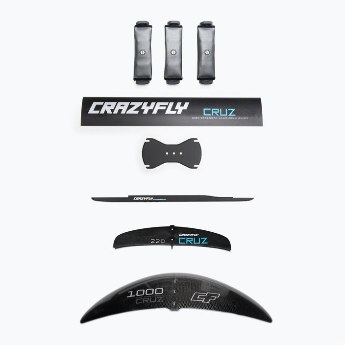 Kitesurfingová doska + hydrofoil CrazyFly Chill Cruz 1000 modrá T011-0010 9