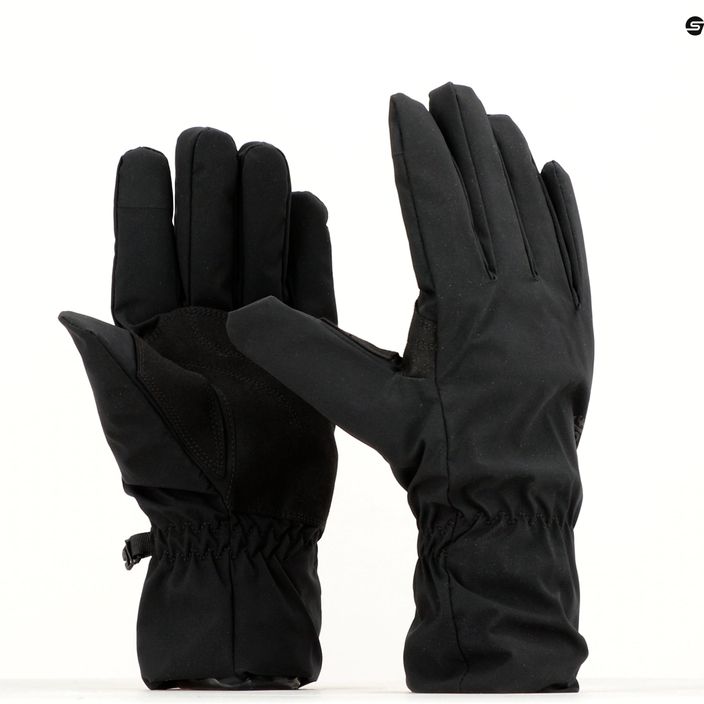 Trekingové rukavice Jack Wolfskin Highloft black 9