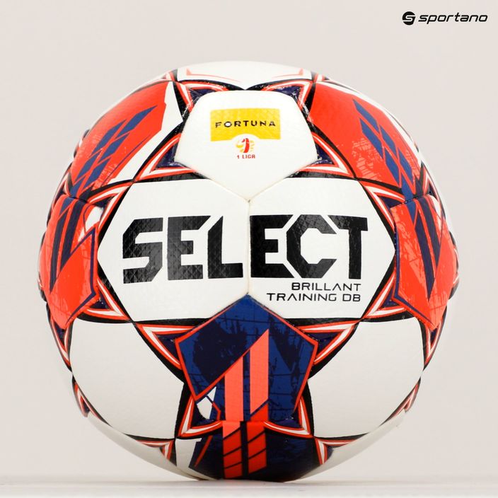 SELECT Brillant Training Fortuna 1 League football v23 white/red size 4 6