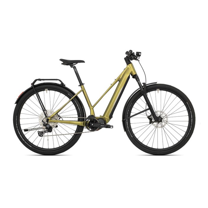 Elektrobicykel Superior eXR 6090 L Touring 36V 504Wh matná olivová metalíza/chrómová strieborná 2