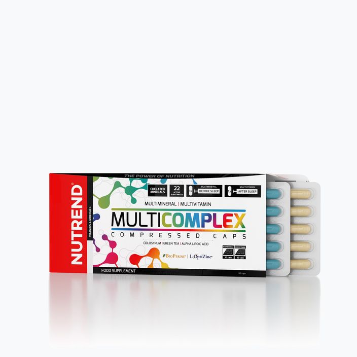 Multicomplex Compressed Nutrend vitamínový komplex 60 kapsúl VR-089-60-XX